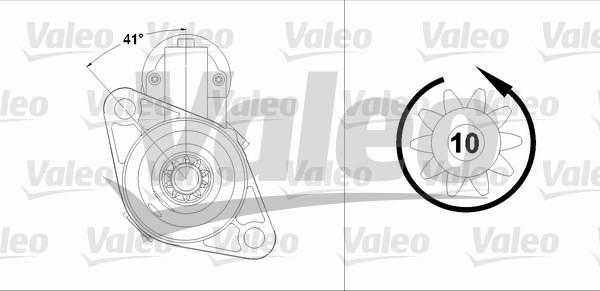 Valeo 458215 - Motorino d'avviamento autozon.pro