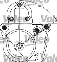 Valeo 458274 - Motorino d'avviamento autozon.pro