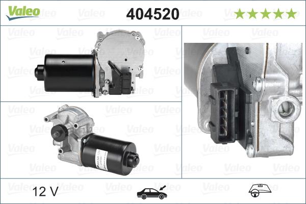 Valeo 404520 - Motore tergicristallo autozon.pro