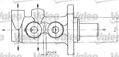 Valeo 402321 - Cilindro maestro del freno autozon.pro