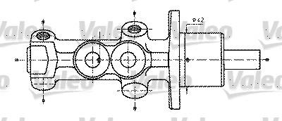 Valeo 402232 - Cilindro maestro del freno autozon.pro