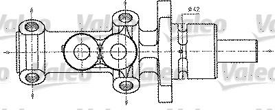 Valeo 402227 - Cilindro maestro del freno autozon.pro