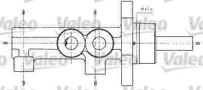 Valeo 402272 - Cilindro maestro del freno autozon.pro