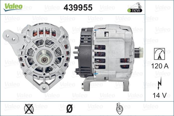 Valeo 439955 - Alternatore autozon.pro