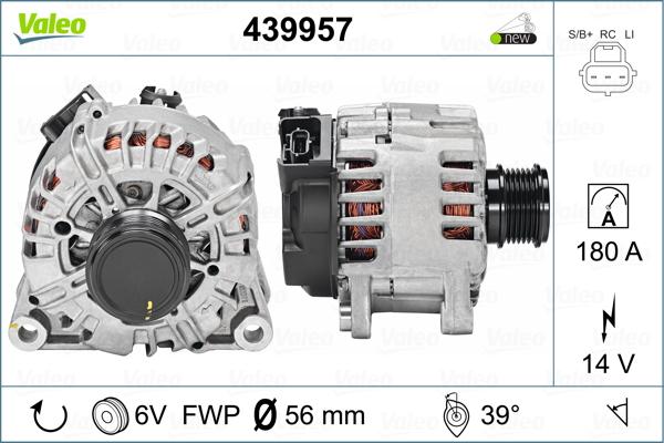 Valeo 439957 - Alternatore autozon.pro