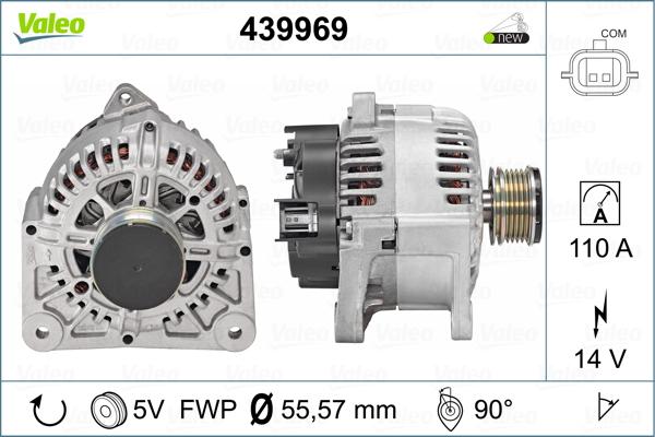 Valeo 439969 - Alternatore autozon.pro