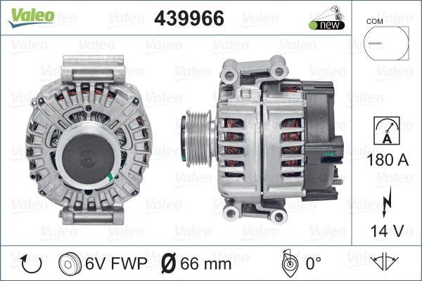 Valeo 439966 - Alternatore autozon.pro