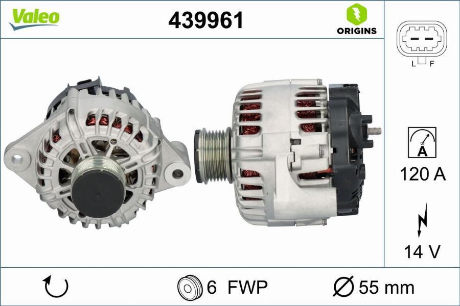 Valeo 439961 - Alternatore autozon.pro