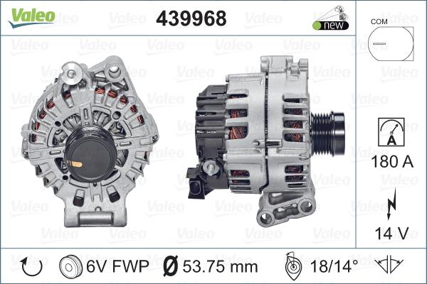 Valeo 439968 - Alternatore autozon.pro