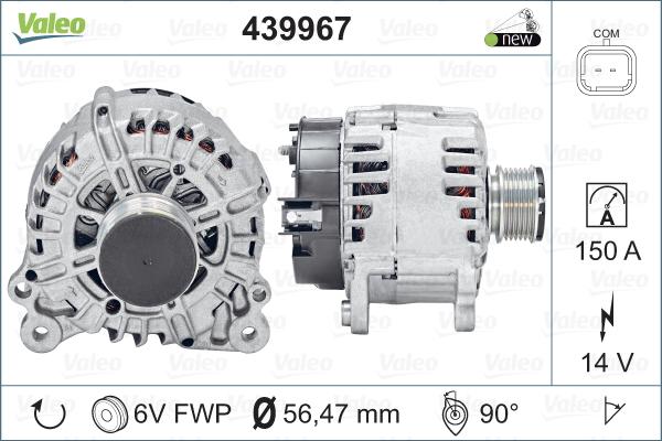 Valeo 439967 - Alternatore autozon.pro