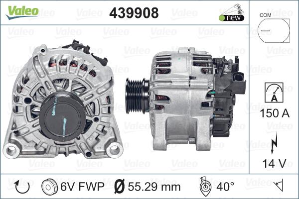 Valeo 439908 - Alternatore autozon.pro