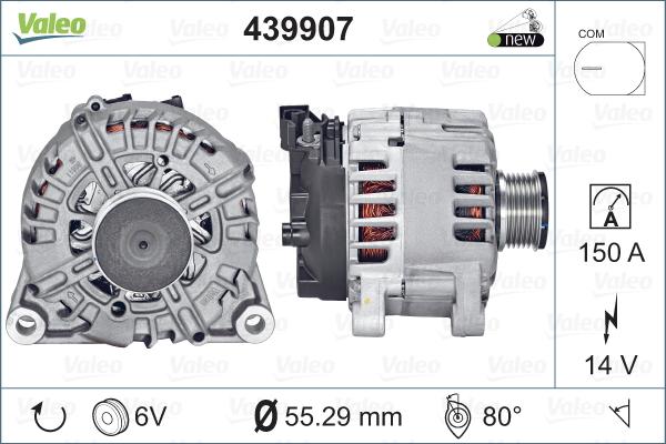 Valeo 439907 - Alternatore autozon.pro