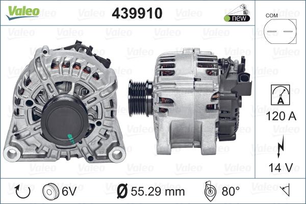 Valeo 439910 - Alternatore autozon.pro