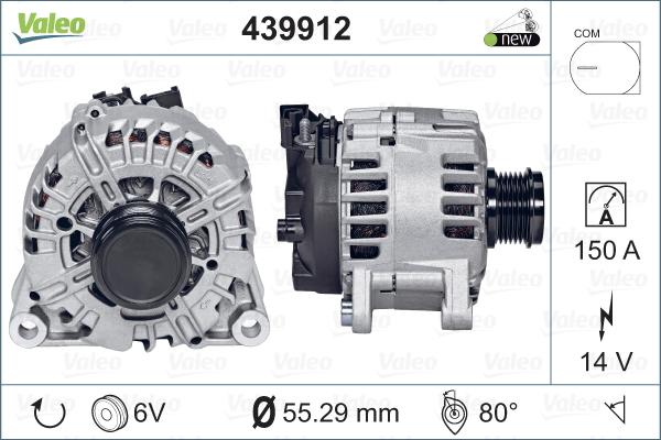 Valeo 439912 - Alternatore autozon.pro