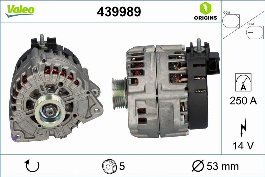 Valeo 439989 - Alternatore autozon.pro