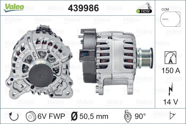 Valeo 439986 - Alternatore autozon.pro