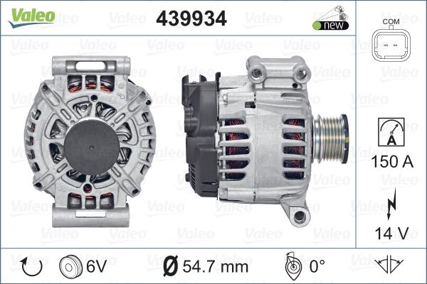 Valeo 439934 - Alternatore autozon.pro