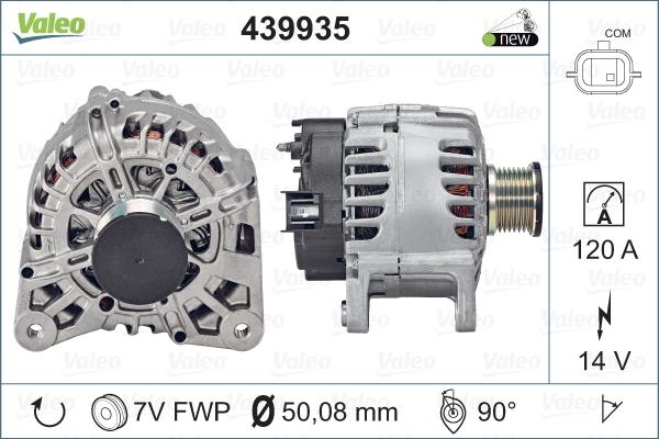 Valeo 439935 - Alternatore autozon.pro