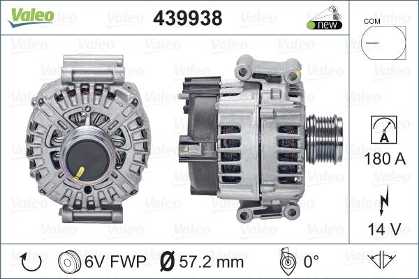 Valeo 439938 - Alternatore autozon.pro