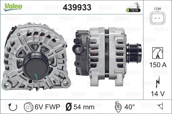 Valeo 439933 - Alternatore autozon.pro