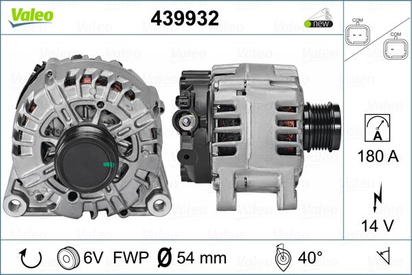 Valeo 439932 - Alternatore autozon.pro