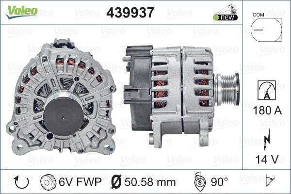 Valeo 439937 - Alternatore autozon.pro