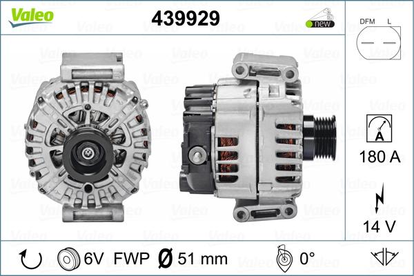 Valeo 439929 - Alternatore autozon.pro