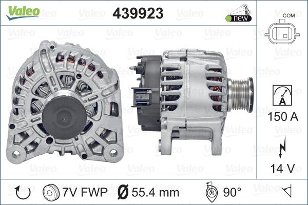 Valeo 439923 - Alternatore autozon.pro