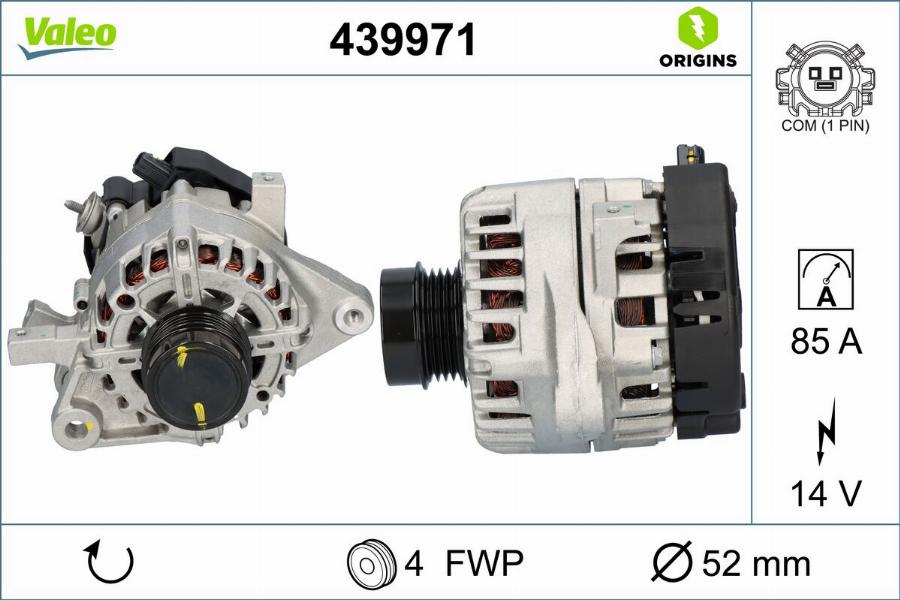 Valeo 439971 - Alternatore autozon.pro