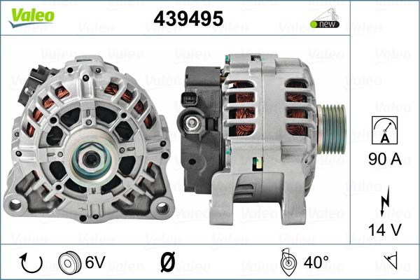 Valeo 439495 - Alternatore autozon.pro