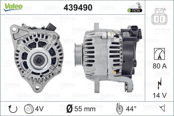 Valeo 439490 - Alternatore autozon.pro