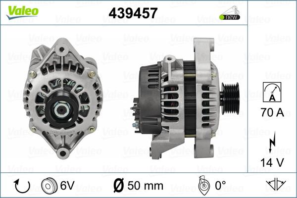 Valeo 439457 - Alternatore autozon.pro