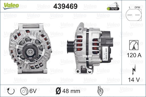 Valeo 439469 - Alternatore autozon.pro