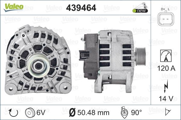 Valeo 439464 - Alternatore autozon.pro