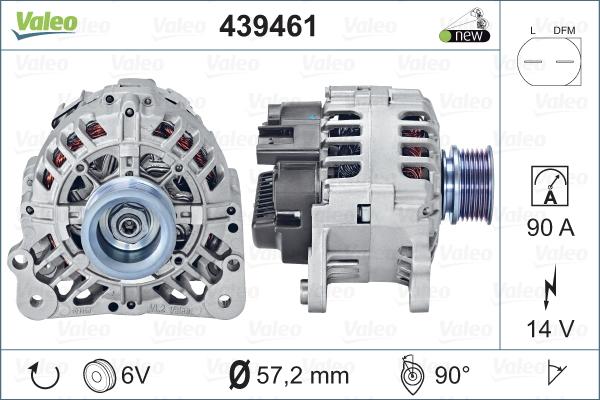 Valeo 439461 - Alternatore autozon.pro