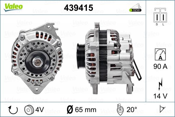 Valeo 439415 - Alternatore autozon.pro