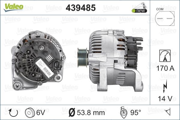 Valeo 439485 - Alternatore autozon.pro