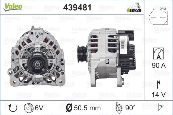 Valeo 439481 - Alternatore autozon.pro