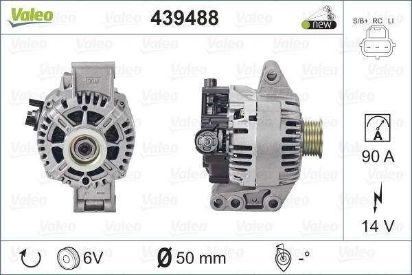 Valeo 439488 - Alternatore autozon.pro