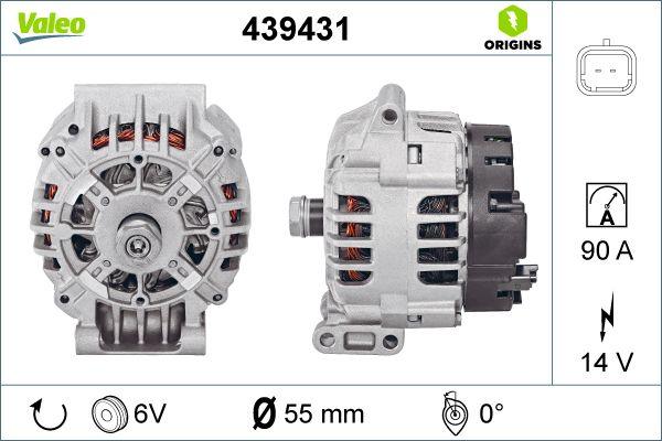 Valeo 439431 - Alternatore autozon.pro