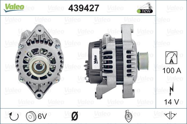 Valeo 439427 - Alternatore autozon.pro