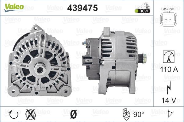 Valeo 439475 - Alternatore autozon.pro