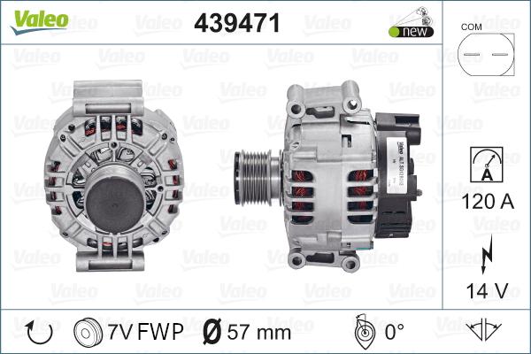 Valeo 439471 - Alternatore autozon.pro