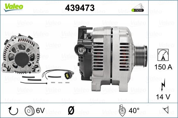 Valeo 439473 - Alternatore autozon.pro