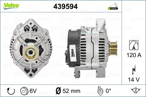 Valeo 439594 - Alternatore autozon.pro