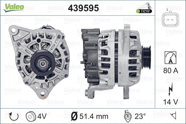 Valeo 439595 - Alternatore autozon.pro