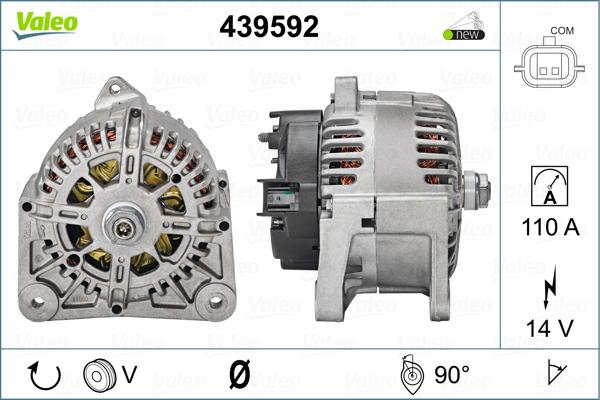 Valeo 439592 - Alternatore autozon.pro