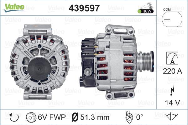 Valeo 439597 - Alternatore autozon.pro