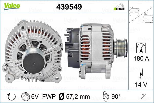 Valeo 439549 - Alternatore autozon.pro