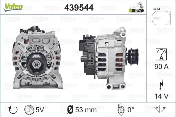 Valeo 439544 - Alternatore autozon.pro